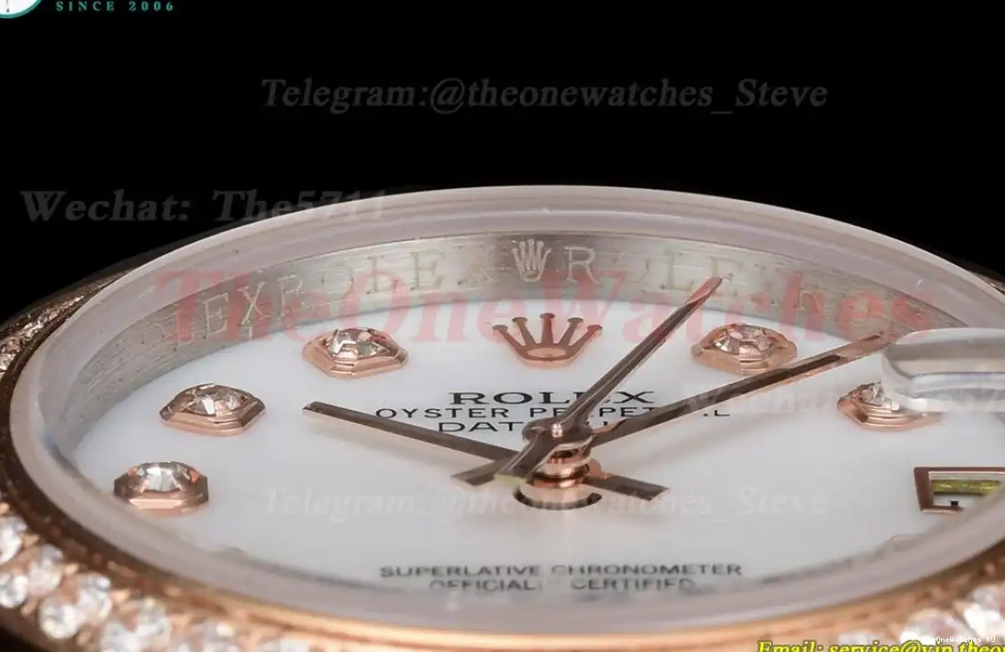 Dia RG Datejust 28mm Mop MY8215 GDF Dia SS 0413